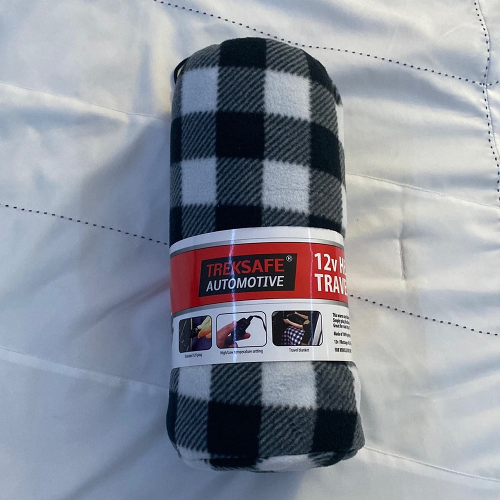 Heated blanket for car!